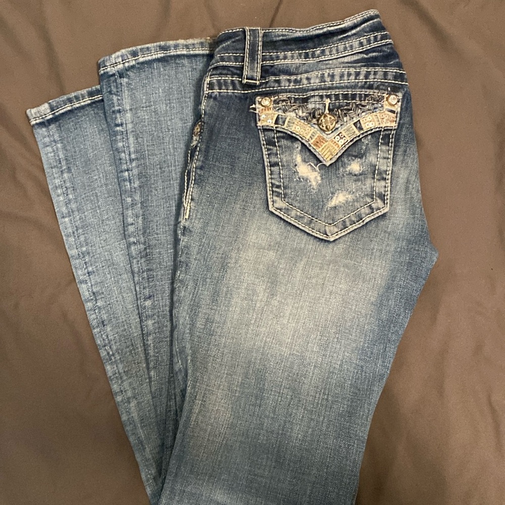 Miss Me boot. Size 28, inseam 33.
